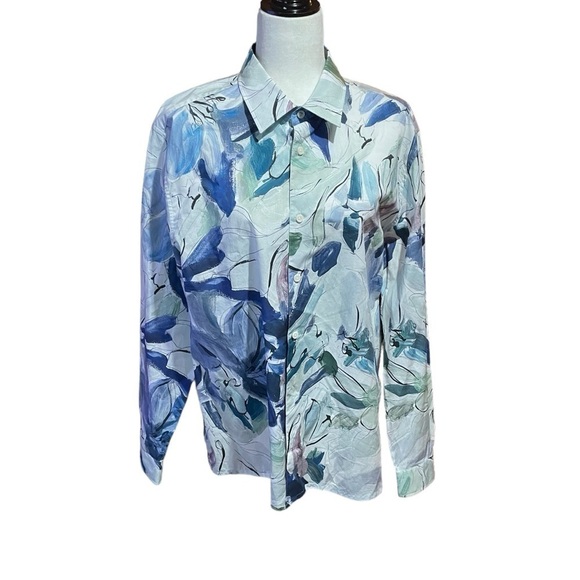 TED BAKER Shirt CLUNIE regular fit - Size 5-Equivalent 42/Size XL - Picture 2 of 16